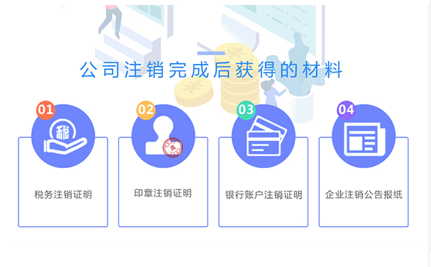 鄭州公司注銷成功，你會拿到如下材料